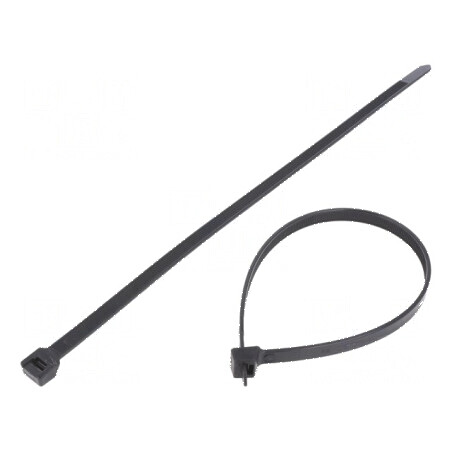 Colier de strângere poliamidă 534N 290mm negru | Electronic-mag.ro | Componente Electronice