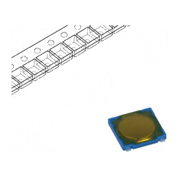 Microîntrerupător TACT SPST-NO 0,05A/12VDC SMT 2,6N | Electronic-mag.ro | Componente Electronice