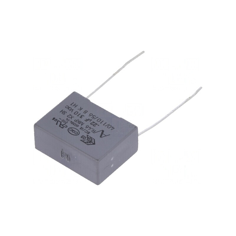 Condensator polipropilenă X2 R46 310V 220nF 18x7,5x13,5mm | Electronic-mag.ro | Componente Electronice Condensator polipropilenă X2 R46 310V 220nF 18x7,5x13,5mm | Electronic-mag.ro | Componente Electronice