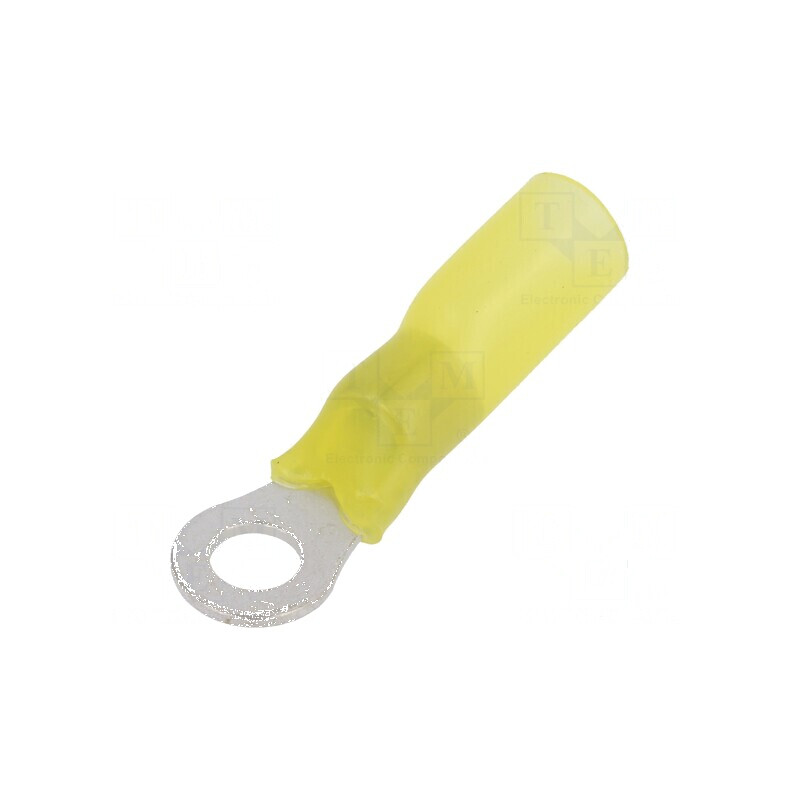 Vârf inelar M5 Ø 5,3mm cablu galben 150°C 4÷6mm2 | Electronic-mag.ro | Componente Electronice
