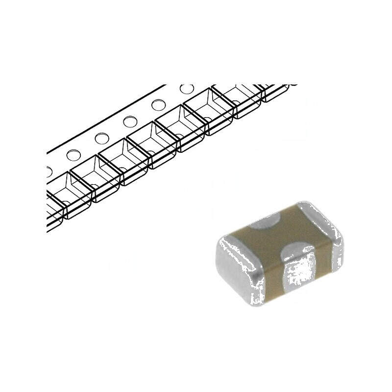 Filtru anti-interferenţe SMD 1205 300mA 50VDC 2,2nF | Electronic-mag.ro | Componente Electronice