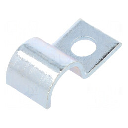 Clemă montată cu șurub 11mm, orificiu montare 6mm, lățime 14mm | Electronic-mag.ro | Componente Electronice