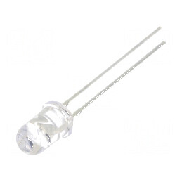 LED 5mm Albastru 3000mcd 60° Convex 5,5-20V | Electronic-mag.ro | Componente Electronice