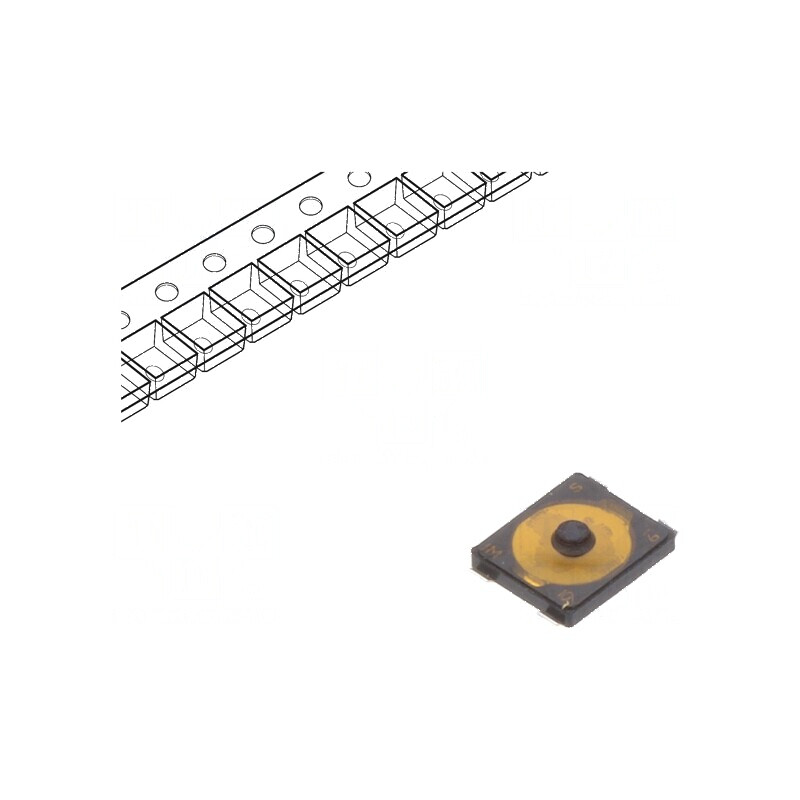 Microîntrerupător TACT SPST 0,02A/15VDC SMT Poz: 2 | Electronic-mag.ro | Componente Electronice Microîntrerupător TACT SPST 0,02A/15VDC SMT Poz: 2 | Electronic-mag.ro | Componente Electronice