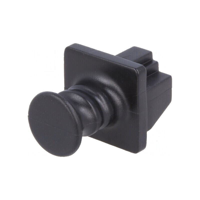 Capac de protecţie negru cu împingere | Electronic-mag.ro | Componente Electronice Capac de protecţie negru cu împingere | Electronic-mag.ro | Componente Electronice