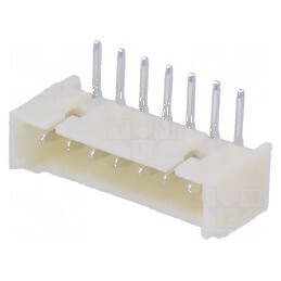 Conector cablu-placă soclu tată 1,25mm PIN 7 THT 250V 1A | Electronic-mag.ro | Componente Electronice
