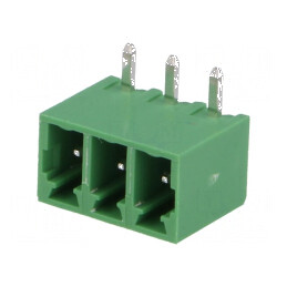 Regletă de conexiuni deconectabilă 3,81mm cu 3 socluri tată | Electronic-mag.ro | Componente Electronice