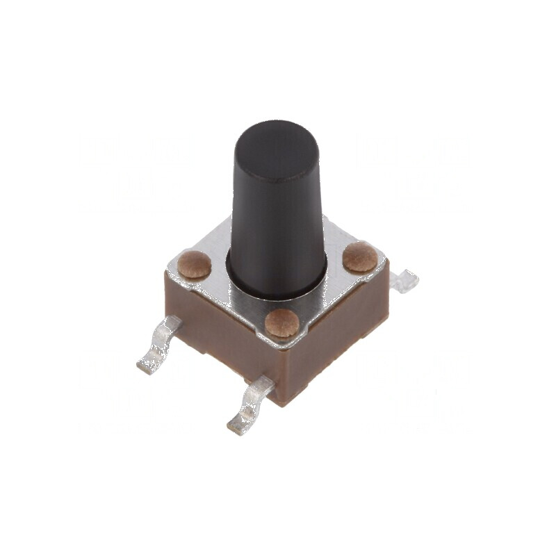 Microîntrerupător TACT SPST-NO 0,05A 24VDC SMT | Electronic-mag.ro | Componente Electronice Microîntrerupător TACT SPST-NO 0,05A 24VDC SMT | Electronic-mag.ro | Componente Electronice