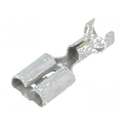 Terminal plat 6,3mm mamă 1÷2,5mm² crimpat pe cablu | Electronic-mag.ro | Componente Electronice