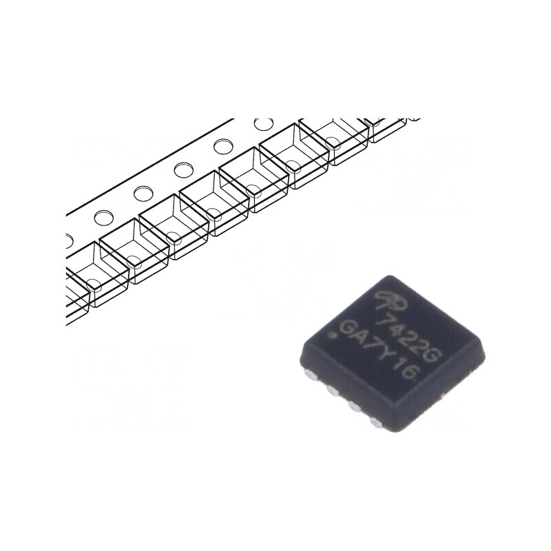 Tranzistor N-MOSFET 30V 32A 11W DFN8 3x3mm | Electronic-mag.ro | Componente Electronice