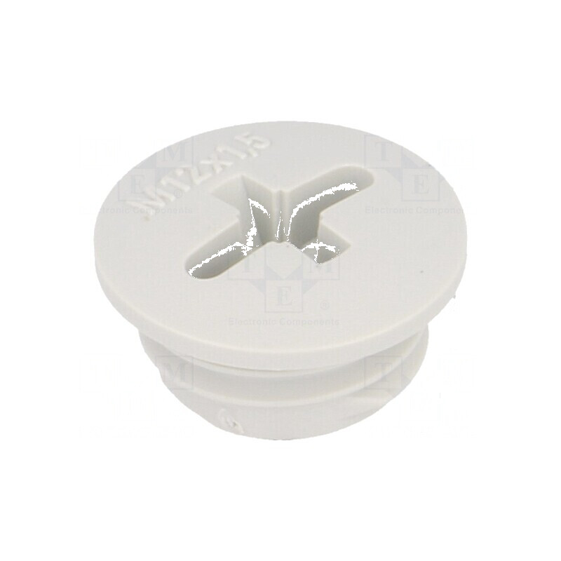 Capac de protecție M16 1,5 IP54 poliamidă gri deschis 6mm | Electronic-mag.ro | Componente Electronice Capac de protecție M16 1,5 IP54 poliamidă gri deschis 6mm | Electronic-mag.ro | Componente Electronice