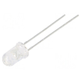 LED 5mm Albastru 2130-12000mcd 30° Convex | Electronic-mag.ro | Componente Electronice