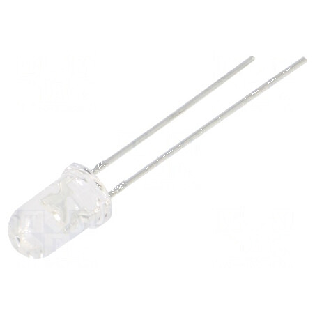 LED 5mm Albastru 2130-12000mcd 30° Convex | Electronic-mag.ro | Componente Electronice