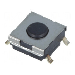 Microîntrerupător TACT SPST-NO 0,05A/24VDC SMT | Electronic-mag.ro | Componente Electronice