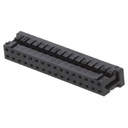Conector cablu-cablu PCB mufa mamă 32 PIN DF11 2mm drept | Electronic-mag.ro | Componente Electronice