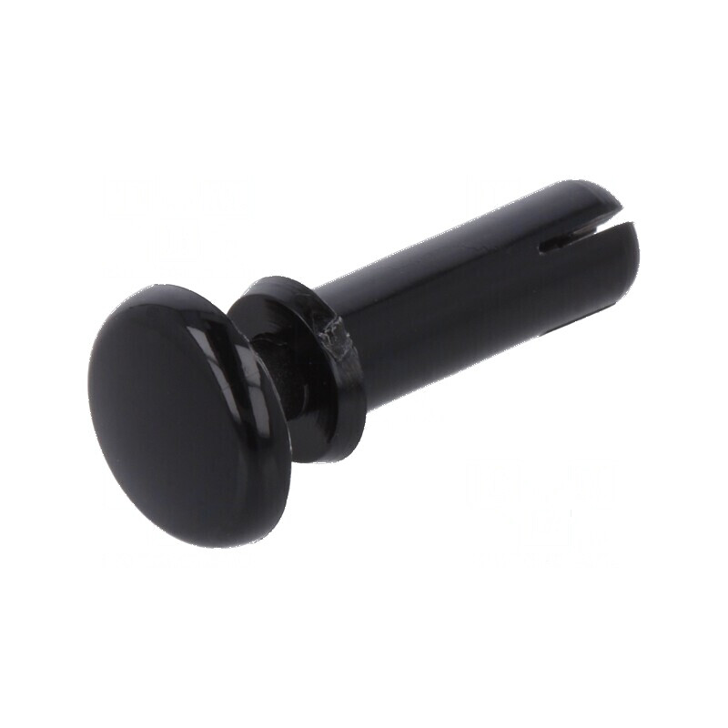 Diblu poliamidă 12mm, diametru orificiu montaj 4,1mm, negru | Electronic-mag.ro | Componente Electronice Diblu poliamidă 12mm, diametru orificiu montaj 4,1mm, negru | Electronic-mag.ro | Componente Electronice