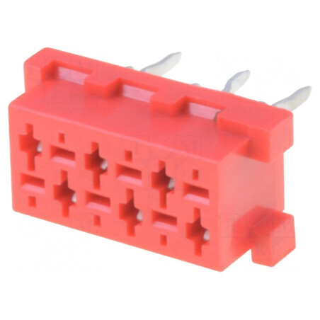 Cablu soclu mamă PIN 6 THT pentru PCB 1,5A 30mΩ drept | Electronic-mag.ro | Componente Electronice