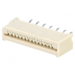 Conector FFC/FPC 14 PIN Non-ZIF THT cositorit | Electronic-mag.ro | Componente Electronice