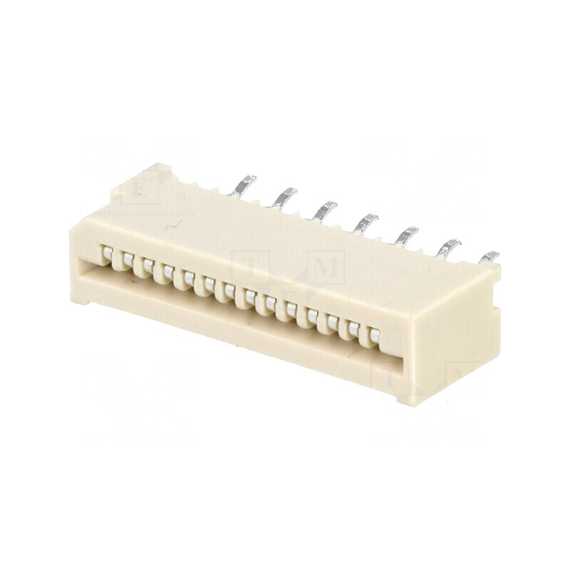 Conector FFC/FPC 14 PIN Non-ZIF THT cositorit | Electronic-mag.ro | Componente Electronice Conector FFC/FPC 14 PIN Non-ZIF THT cositorit | Electronic-mag.ro | Componente Electronice