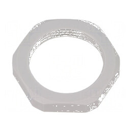 Piuliță PG21 poliamidă 7mm gri 36mm Cheie -40÷100°C | Electronic-mag.ro | Componente Electronice