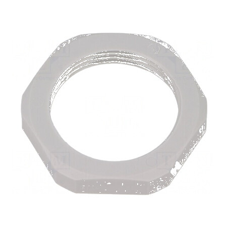 Piuliță PG21 poliamidă 7mm gri 36mm Cheie -40÷100°C | Electronic-mag.ro | Componente Electronice