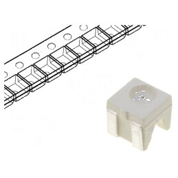 LED SMD 4040 roșie 200-430mcd 4x3,6x4mm 120° 1,95-2,5V 20mA | Electronic-mag.ro | Componente Electronice