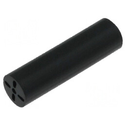 Bucșă de distanțare LED PVC 6,5mm pentru LED 5mm Lungime 22,9mm | Electronic-mag.ro | Componente Electronice