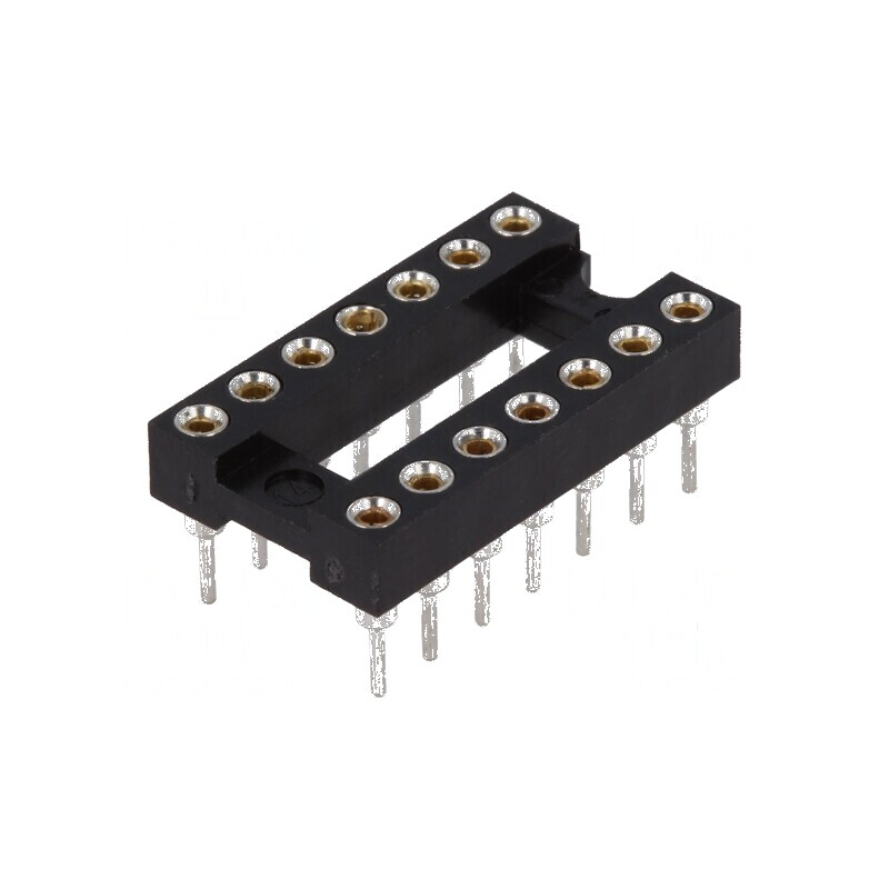 Soclu DIP14 THT 2,54mm pentru circuite integrate | Electronic-mag.ro | Componente Electronice Soclu DIP14 THT 2,54mm pentru circuite integrate | Electronic-mag.ro | Componente Electronice