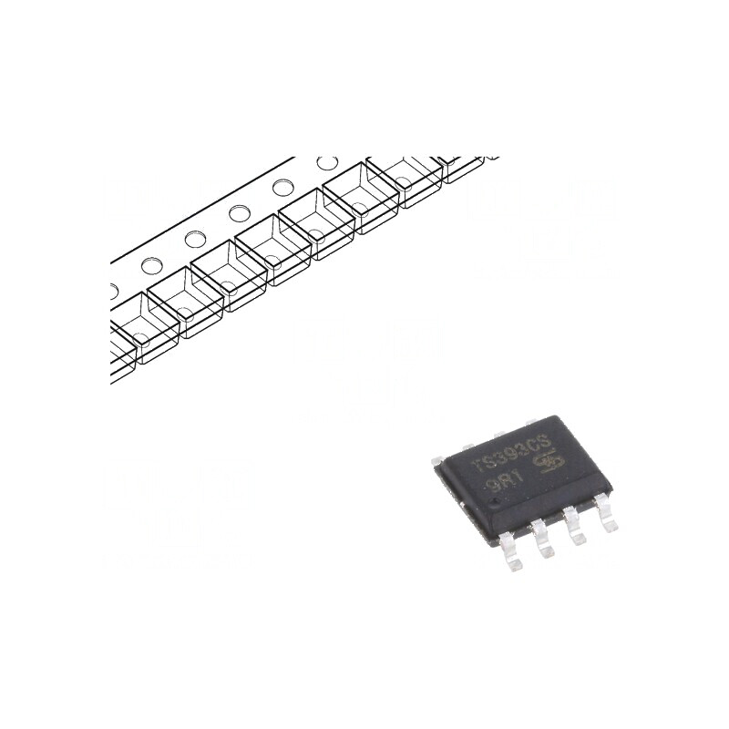 Comparator low-power IC Cmp 2 1,3us SMT SOP8 50nA | Electronic-mag.ro | Componente Electronice