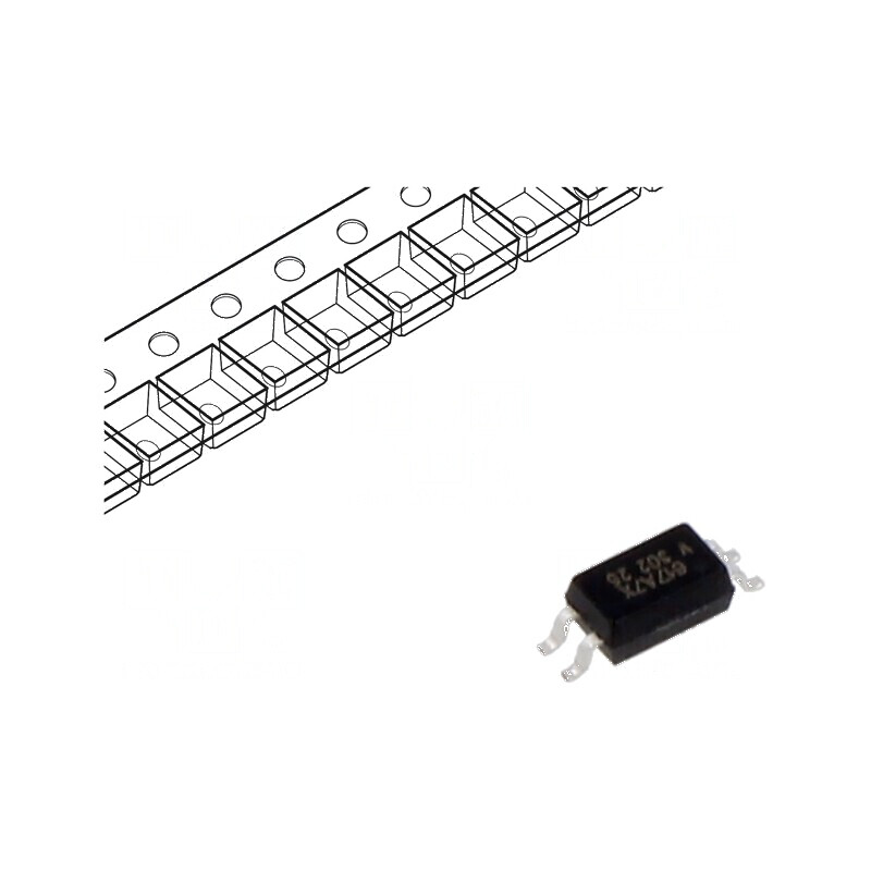 Optocuplor SMD 1 Canal, 3.75kV Izolație, 80V Uce | Electronic-mag.ro | Componente Electronice Optocuplor SMD 1 Canal, 3.75kV Izolație, 80V Uce | Electronic-mag.ro | Componente Electronice