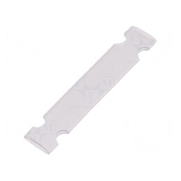 Markere PVC transparent 10÷317mm -30÷60°C UL94V-0, W: 6mm | Electronic-mag.ro | Componente Electronice
