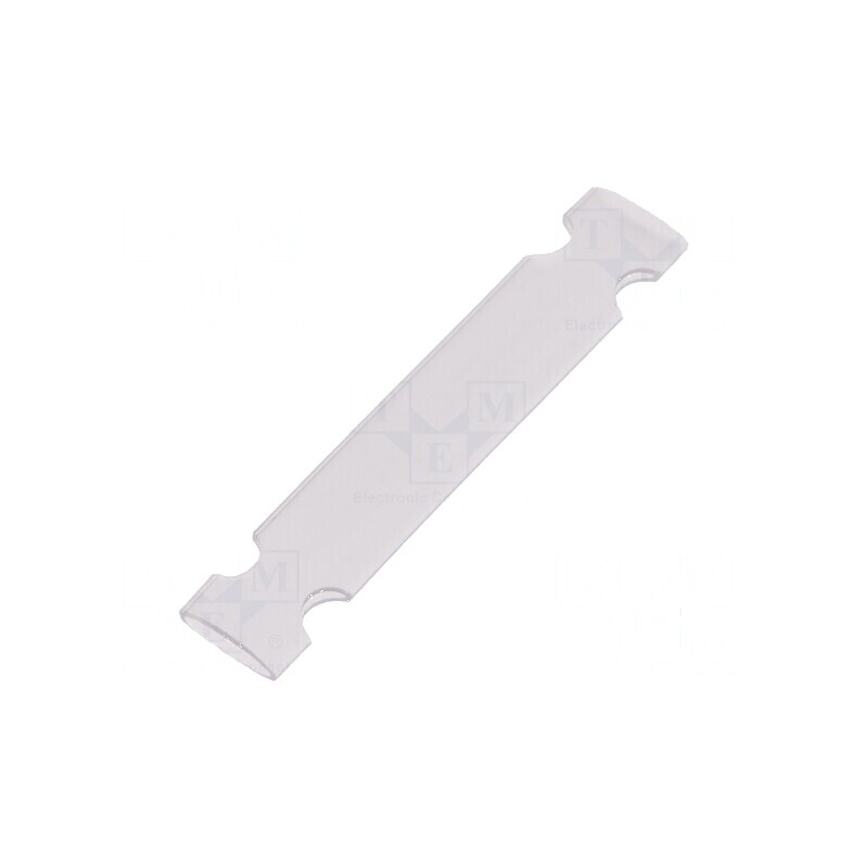 Markere PVC transparent 10÷317mm -30÷60°C UL94V-0, W: 6mm | Electronic-mag.ro | Componente Electronice