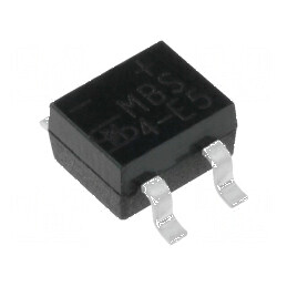 Punte redresoare monofazat 400V 0,8A 35A MBS SMT | Electronic-mag.ro | Componente Electronice