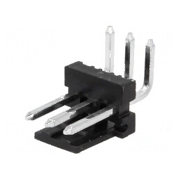 Conector cablu-placă soclu tată PIN 3 3,96mm THT MAS-CON | Electronic-mag.ro | Componente Electronice