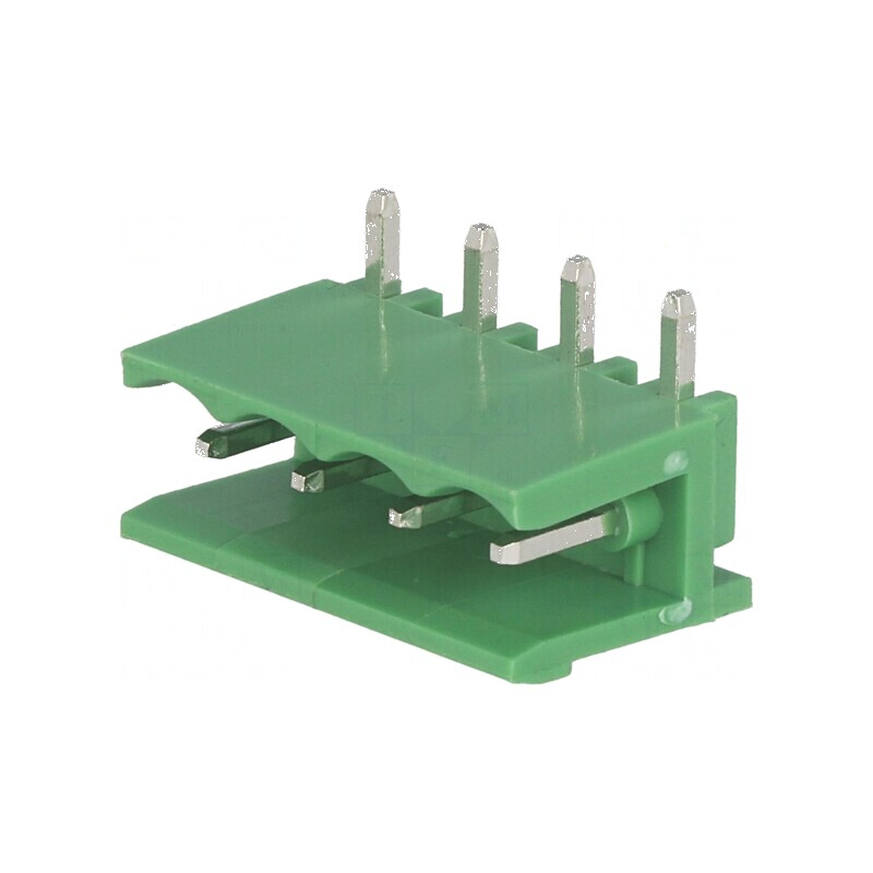 Regletă de conexiuni deconectabilă 5,08mm cu 4 piste | Electronic-mag.ro | Componente Electronice