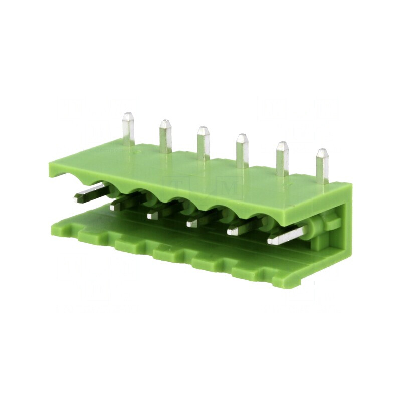 Regletă de conexiuni deconectabilă 5,08mm cu 6 piste | Electronic-mag.ro | Componente Electronice