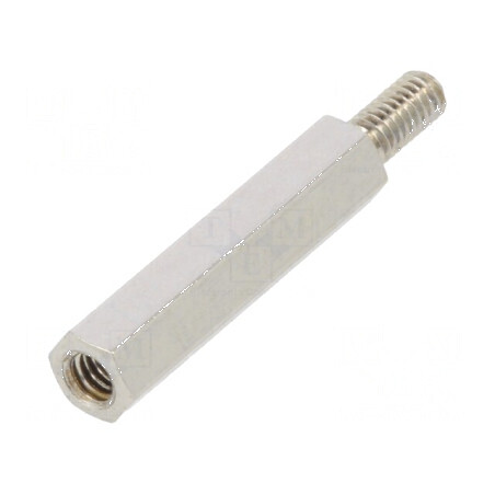 Piuliță distanțieră filetată 18mm M2.5 hexagonală | Electronic-mag.ro | Componente Electronice