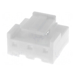 Conector cablu-placă mufă mamă 5mm PIN 3 albă | Electronic-mag.ro | Componente Electronice