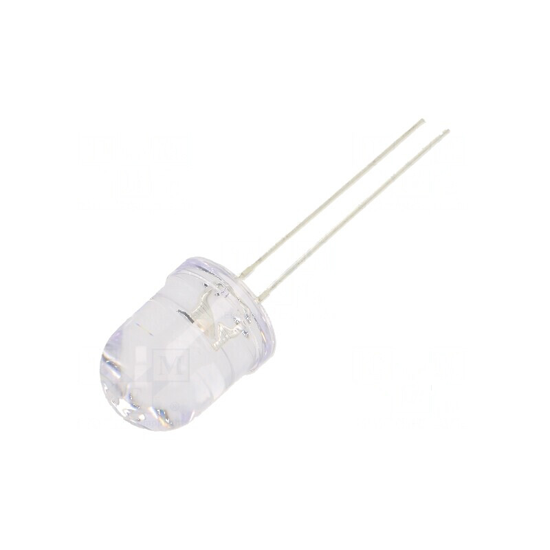 LED Roz 10mm 2500mcd 30° Convex | Electronic-mag.ro | Componente Electronice