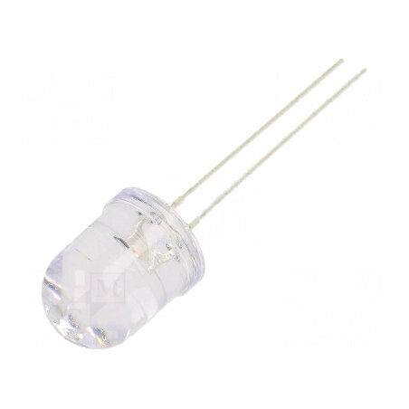 LED Roz 10mm 2500mcd 30° Convex | Electronic-mag.ro | Componente Electronice