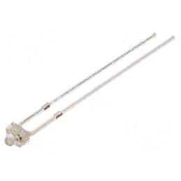 LED 1,8mm roşie 1560mcd 30° convex | Electronic-mag.ro | Componente Electronice
