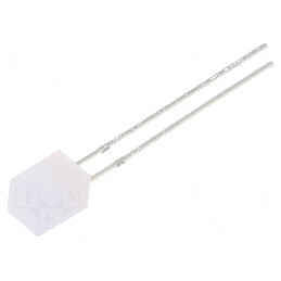 LED dreptunghiular 5x5x7mm bicolor roșu/verde bipolar | Electronic-mag.ro | Componente Electronice