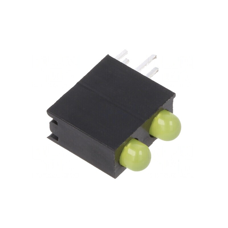 LED 3mm Galben Difuz cu 2 Diodi 20mA | Electronic-mag.ro | Componente Electronice LED 3mm Galben Difuz cu 2 Diodi 20mA | Electronic-mag.ro | Componente Electronice