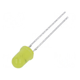 LED 5mm Galben 3000mcd 30° Convex 12V | Electronic-mag.ro | Componente Electronice