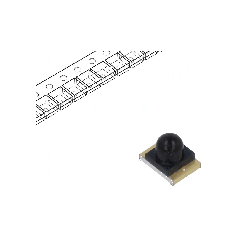Fotodiodă PIN SMD 940nm 1,8mm 10nA convexă neagră | Electronic-mag.ro | Componente Electronice Fotodiodă PIN SMD 940nm 1,8mm 10nA convexă neagră | Electronic-mag.ro | Componente Electronice