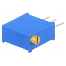Potenţiometru montare multitură 10kΩ 500mW THT ±10% | Electronic-mag.ro | Componente Electronice