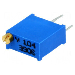 Potenţiometru 100kΩ 500mW THT Montare Multitură ±10% | Electronic-mag.ro | Componente Electronice
