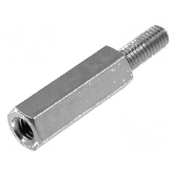 Piuliță distanțieră filetată 15mm M3 | Electronic-mag.ro | Componente Electronice