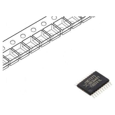 Flip-Flop Digital D CMOS TTL SMD TSSOP20 8 Canale | Electronic-mag.ro | Componente Electronice