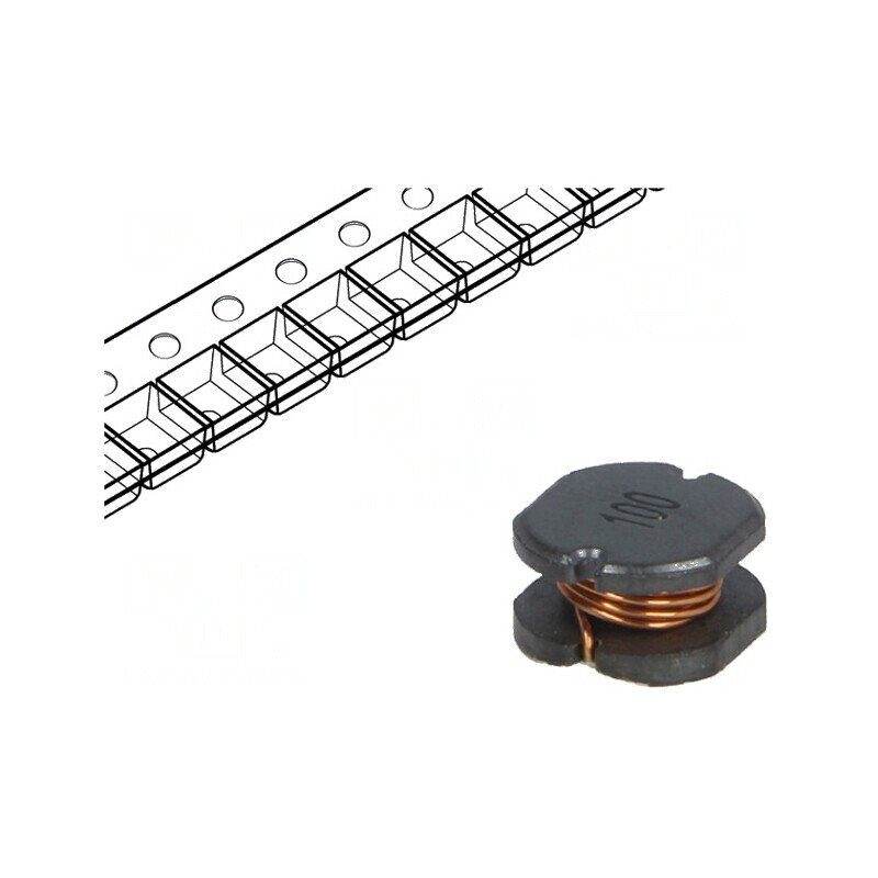 Inductor SMD 1005 10uH 2,6A 0,06Ω | Electronic-mag.ro | Componente Electronice